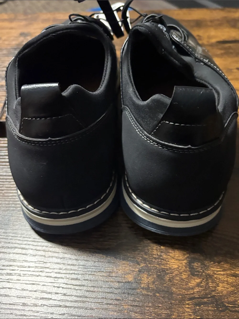 Madden NYC men’s Black Casual Oxford Shoes